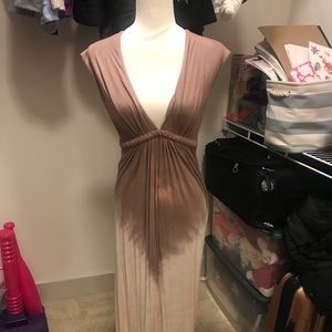 Sky Crochet Back Maxi-Medium